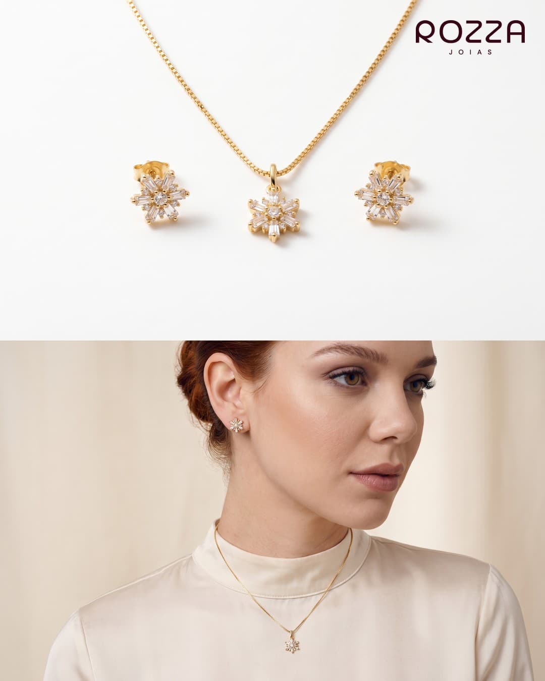 Conjunto Cravejado
