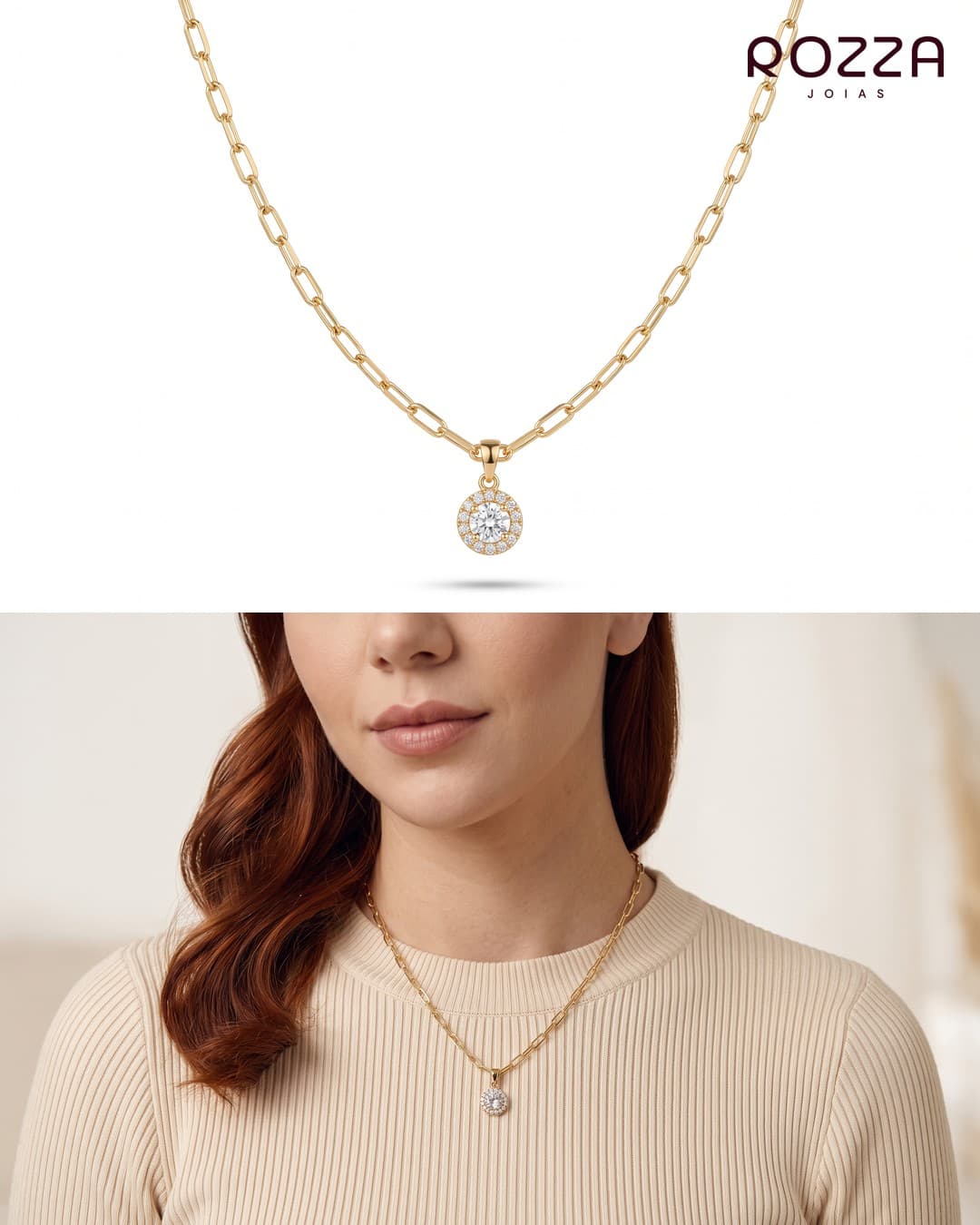 Choker Cartier Pingente